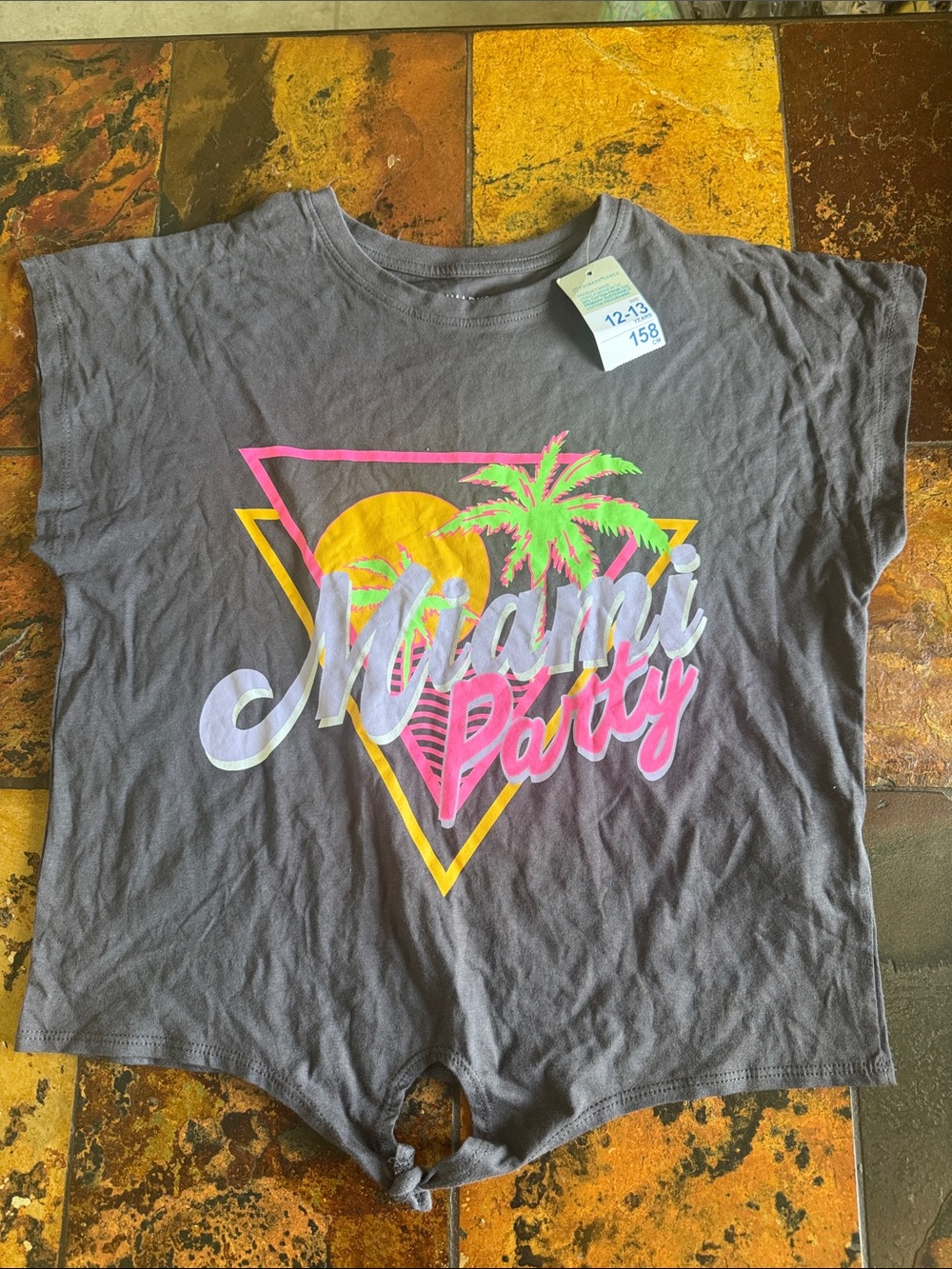Miami Party Kids Graphic Tee (1101)
